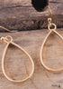 Boho Earrings, RH Dangle Earrings, Heart Loop